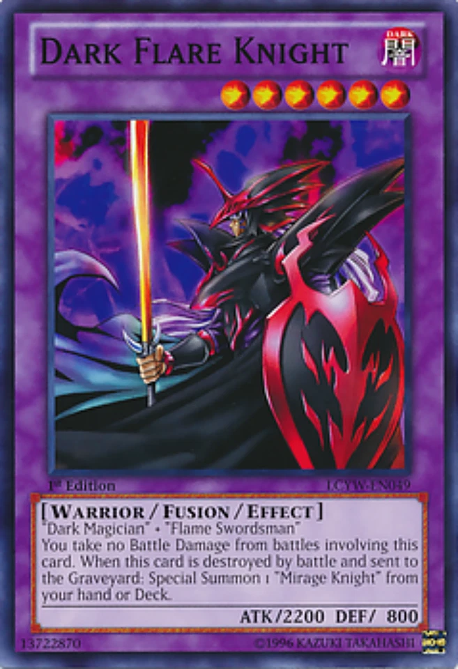 Dark Flare Knight	LCYW-EN049	Near Mint 1st Card	YuGiOh	Legendary Collection 3: Y - Image 1 of 1
