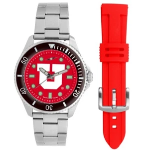 Sun Time Men's Licensed Collegiate Contender Watch Gift Set (Pick Your Team) - Picture 1 of 210