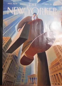 NEW YORKER MAGAZINE OCTOBER 28, 2024 - THE MONEY ISSUE - "Crushing Wealth" - Picture 1 of 2