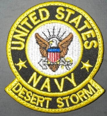 US Navy Desert Storm Patch Hook Used YZ44 - Image 1 of 2