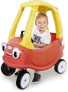 Little Tikes Cozy Coupe Ride On Car Sounds Toddler Toy Classic Red Yellow - Picture 1 of 9