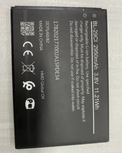 Batterie neuve d'origine BL-29CI pour téléphone portable Nokia C10 2950mAh 3.8v - Photo 1 sur 2