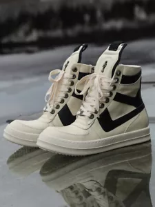 rick High-top board shoes platform casual shoes owens - Picture 1 of 14