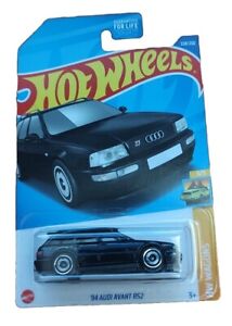 HOT WHEELS '94 Audi Avant RS2 Black HW Wagons Mainline HCT69 2022