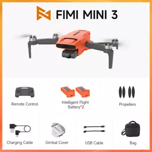 FIMI Mini 3 Mini3 Cámara Drone 3 Ejes Cardán Video Cuadricóptero 2 Batería Drone - Imagen 1 de 6