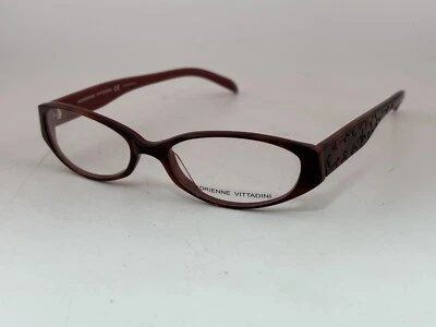 ADRIENNE VITTADINI - Red AV7031 660 51-16-140 Oval Eyeglass Frames Foto 1 de 4