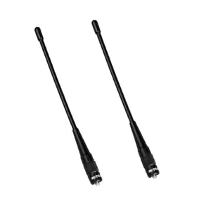 2 X Retevis RHD-701 Antenna SMA-F Femmina 7,87" 144/430 MHz Dual Band Baofeng 2pz - Foto 1 di 8