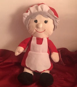 Kellytoy Mrs. Clause Sugar Loaf Plush, 14in, Christmas Holiday Stuffed Animal - Picture 1 of 8