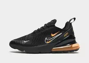 Original Nike Air Max 270 GS® (Junior UK Größe 6 EUR 40) Schwarz / Kumquat - Bild 1 von 7