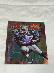 1998 TOPPS FOOTBALL SEASON'S BEST QUICK SIX DAVID MEGGETT #24