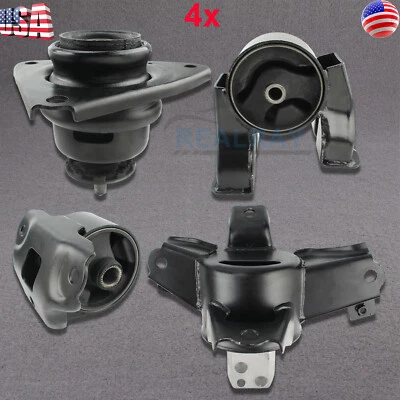 4x Montaje de motor y transmisión para Hyundai Elantra 2,0 L 2007 2008 2009 2010 2011 Foto 1 de 4