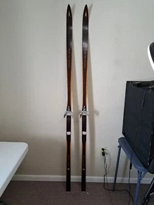 Asnes Tur-Langrenn 205 Hickory Cross-Country Skis, Made in Norway, SHIPS FREE! - Picture 1 of 24