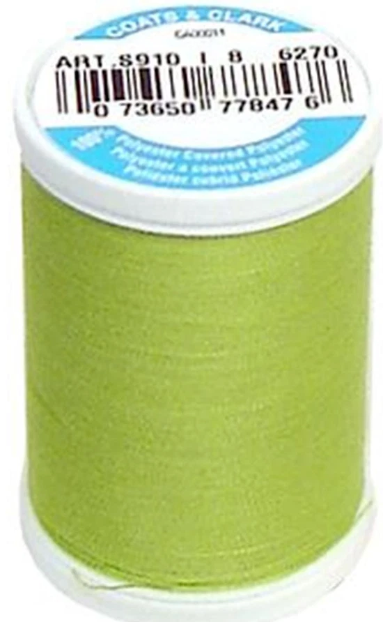 Coats & Clark ~ Dual Duty All Purpose Thread, 250 yd ~ (S910-6270 - Kiwi) - Image 1 of 1