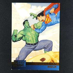 Superman Hulk - Rival 1 Marvel VS DC - Comickarte - Bild 1 von 2