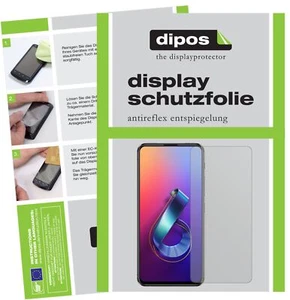 2+2x Screen Protector for Asus Zenfone 6 (ZS630KL) Protection Anti Glare dipos - Picture 1 of 6