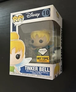Funko Pop! Disney: Tinker Bell #10, Diamond Coll, Hot Topic Exclusive *Vaulted* - Picture 1 of 6