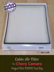 C46126 AC CABIN AIR FILTER for CHEVY CAMARO 2010-2015 Fast ship US Seller!! - Picture 1 of 3