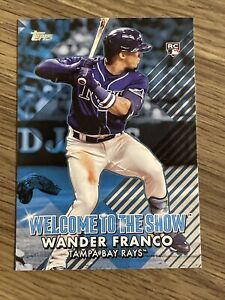 2022 Topps Series 1 Welcome to the Show Blue Parallel SP #25 Wander Franco