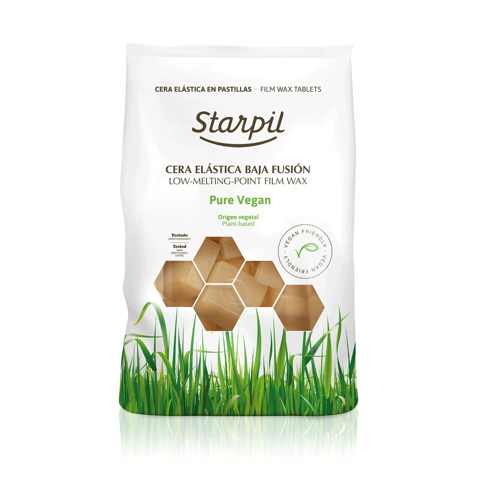 Stripless Pure Vegan Film Wax Starpil Tablets 1000g