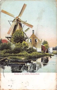 Nederland - ROTTERDAM (ZH) Molen a. d. Schie - Uitg. Schaefers Ro 12 - Imagen 1 de 2