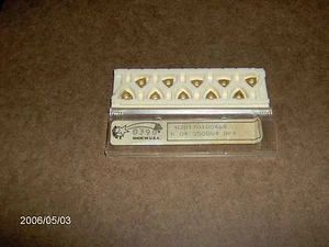 W28 17010 0464, GR: BK4, "KOMET " INSERTABLE DRILL INSERTS, 10 PCS - Picture 1 of 1