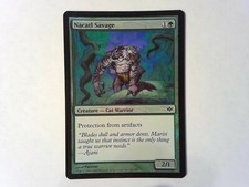 Foil Nacatl Savage	 Conflux - Magic the Gathering Mtg - Green