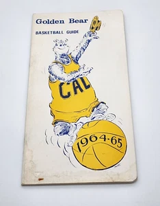 CALIFORNIA COLLEGE BASKETBALL MEDIA GUIDE - 1964 1965 - Picture 1 of 5