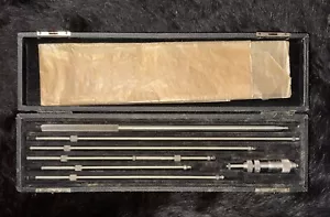 Millers Falls Nr. 1218 Machinist Innenmikrometer Bohrungsmesser Werkzeug im Koffer - Bild 1 von 8