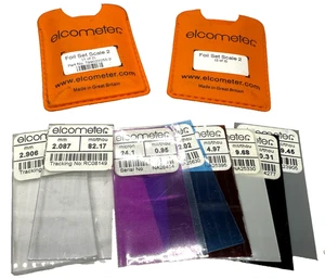Elcometer 990 Calibration Foil Scale 2 Precision Foil Set T99022255-2 Shims - Picture 1 of 1