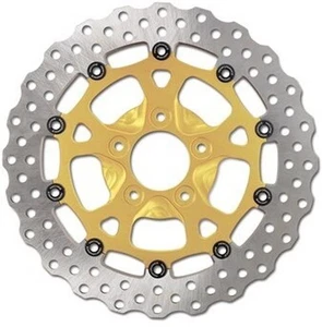 Performance Machine Dominator Front Brake Disc - 11.5 - Gold Anodized Motorcycle - Picture 1 of 3