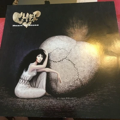 CHER HEART OF STONE WITHDRAWN SLEEVE GEFFEN LABEL VINYL LP RECORD RARE SUPERB - Image 1 of 4