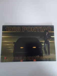 1983 GM Pontiac Firebird Gran Prix Bonneville Wagon Verkaufsprospekt Literatur - Bild 1 von 6