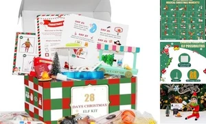 YFOMLLS Elfenset Zubehör 28 Days of Christmas 2025 für Elfenabenteuer Requisiten  - Bild 1 von 7