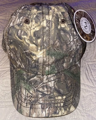 Boné de beisebol masculino Realtree Xtra camuflado caça ajustável NOVO com etiqueta O/S - Imagem 1 de 4