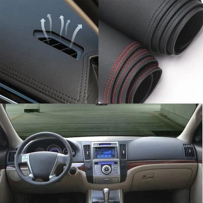 For Hyundai Veracruz 2007-2012 Leather Dashboard Dashmat Dash Anti-Glare Mat Pad - Image 1 of 4
