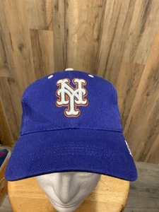 New York Mets Genuine Merchandise Adjustable Blue Orange Hat OSFM - Picture 1 of 7