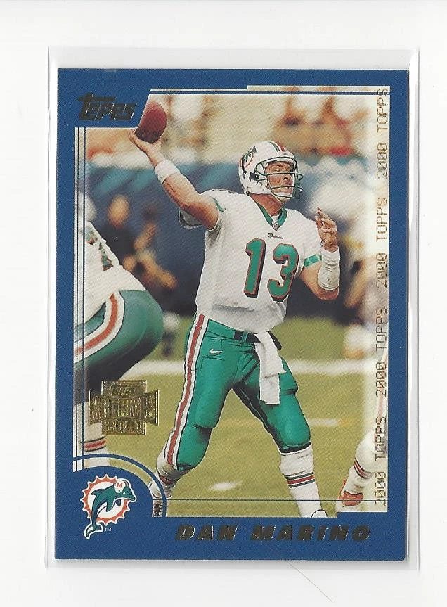 2001 Topps Archives #106 Dan Marino '00 Reprint Dolphins - Image 1 of 1