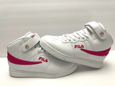 Zapatillas altas Fila Vulc 13 para mujer talla 6 color blanco y rosa/5CM00101-155 Foto 1 de 4