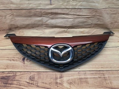 Parachoques delantero Mazda 3 2007 2008 2009 inserción de parrilla superior con emblema OEM Foto 1 de 4
