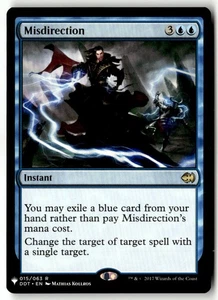 MTG - Misdirection 15 Regular NM The List Reprints - Picture 1 of 2