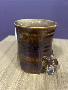 John Bourdeaux Pottery Isles Of Scilly Mug With Mouse - Picture 1 of 6