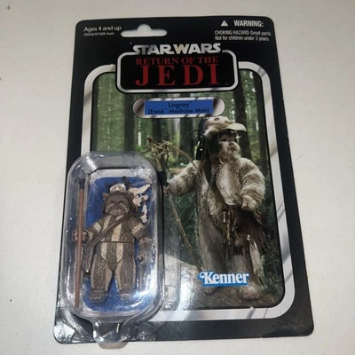 Figura de acción Logray Ewok Medicine Man Star Wars ROTJ 2011 colección vintage Foto 1 de 4