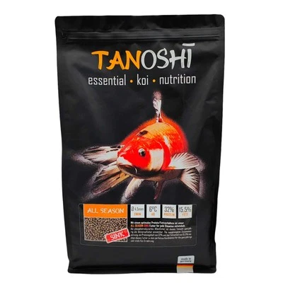 Koi Sinkfutter TANOSHI All Season SINK 5 kg / 4,5 mm ab 6°C sinkendes Koifutter - Bild 1 von 4