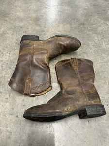 Ariat Heritage Roper Western stivali da cowboy invecchiati da uomo taglia 11,5 EE 10002284 - Foto 1 di 5