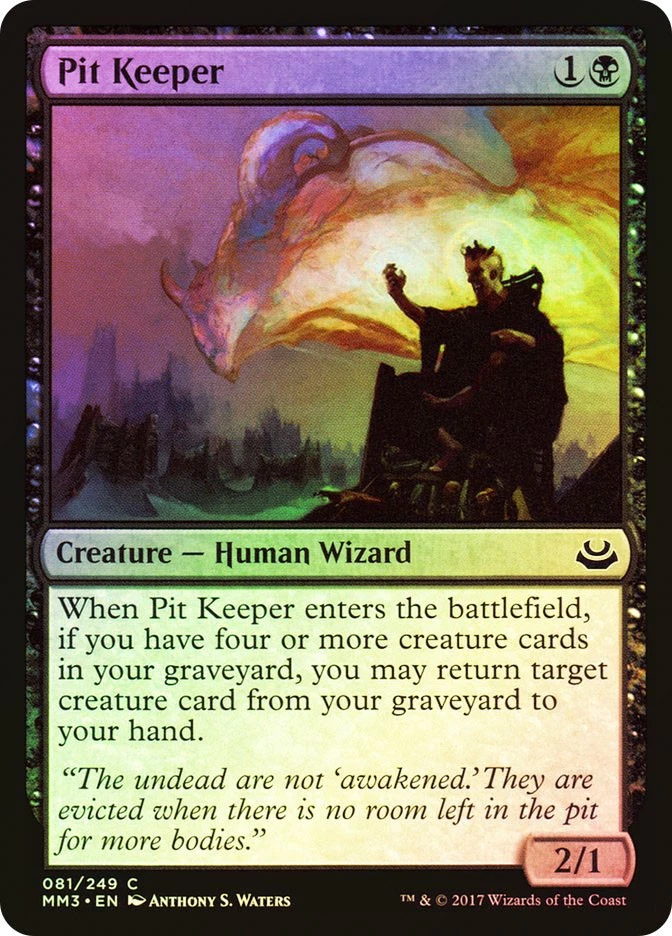 MTG FOIL Pit Keeper  - Modern Masters 2017 #081 - Image 1 of 1