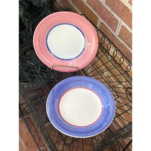Coppia Piatti Insalata Certificati Corpo Internazionale Portogallo Vintage RARI Ricambio - Foto 1 di 5