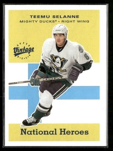 2000-01 Upper Deck Vintage - National Heroes Teemu Selanne #NH2 - Bild 1 von 2