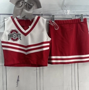 Uniforme Cheerleading Ohio State Girls taglia 8 - Foto 1 di 5