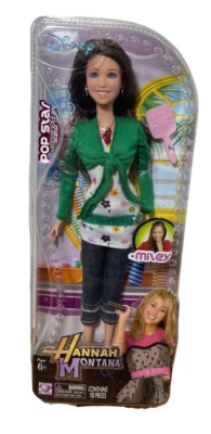 Figura Muñeca Disney Hannah Montana Miley Pop Star Play Along Jakks 12" Rara Nueva Foto 1 de 4
