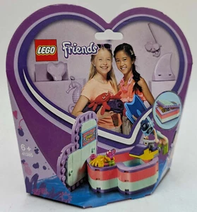 LEGO 41385 Friends Emmas sommerliche Herzbox Taucher Krabbe Jetski Sommer NEU - Bild 1 von 10